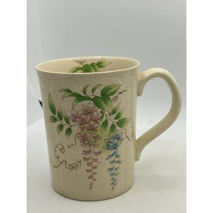 Wisteria Otagiri Japan Porcelain Floral Coffee Tea Cup Mug